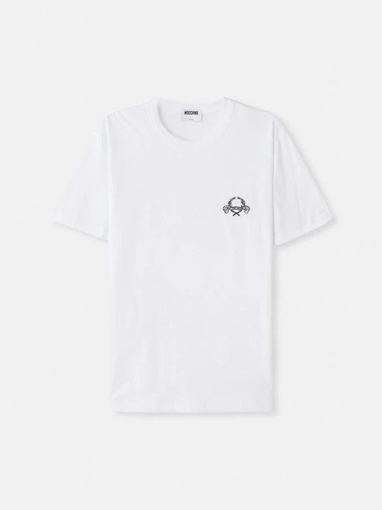 Zdjęcie produktu T-shirt z nadrukiem MOSCHINO biały