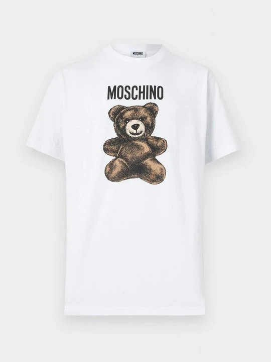 Zdjęcie produktu T-shirt z nadrukiem MOSCHINO biały