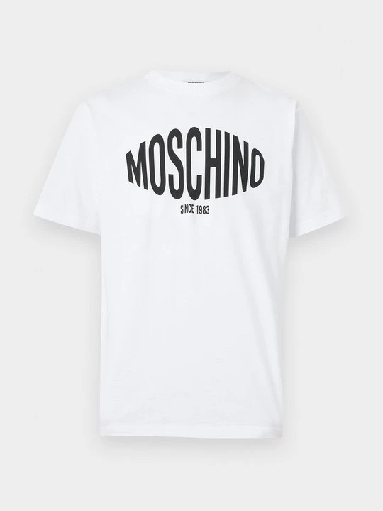 Zdjęcie produktu T-shirt z nadrukiem MOSCHINO biały