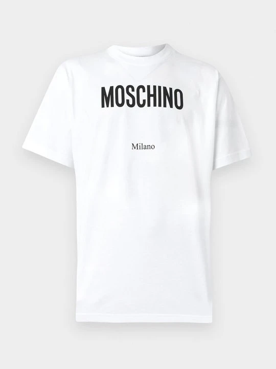 Zdjęcie produktu T-shirt z nadrukiem MOSCHINO biały