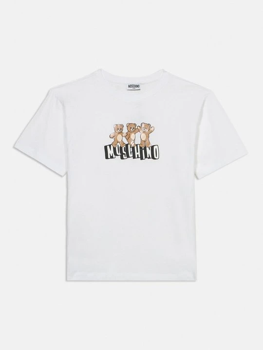 Zdjęcie produktu T-shirt z nadrukiem MOSCHINO biały