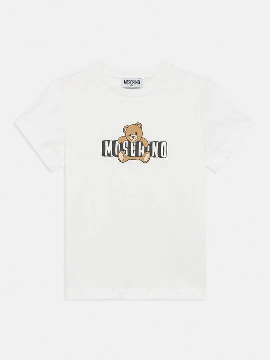 Zdjęcie produktu T-shirt z nadrukiem MOSCHINO biały