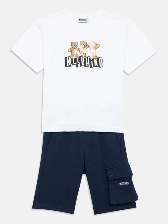 Zdjęcie produktu T-shirt z nadrukiem MOSCHINO biały