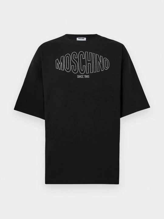 Zdjęcie produktu T-shirt z nadrukiem MOSCHINO czarny
