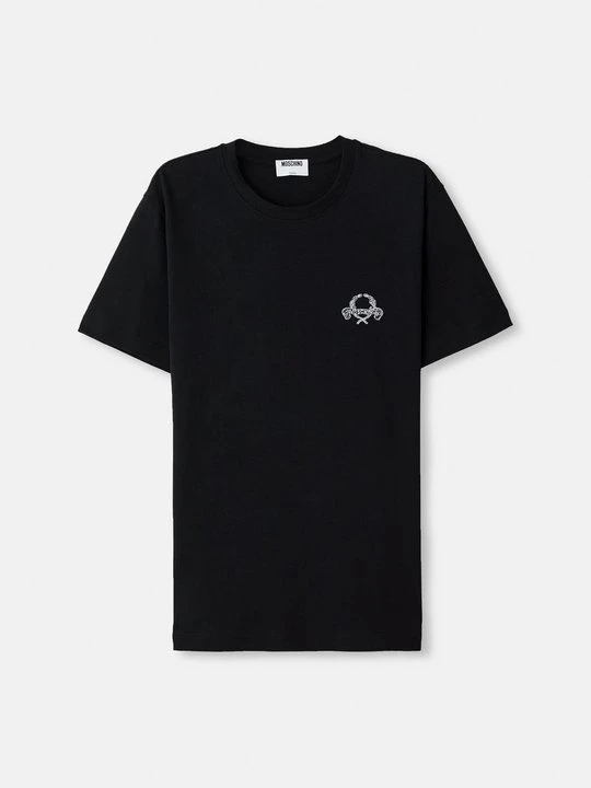 Zdjęcie produktu T-shirt z nadrukiem MOSCHINO czarny