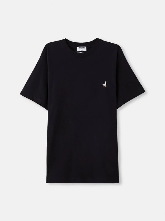 Zdjęcie produktu T-shirt z nadrukiem MOSCHINO czarny