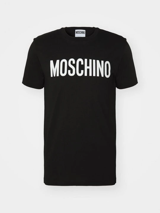 Zdjęcie produktu T-shirt z nadrukiem MOSCHINO czarny