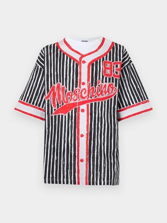 Zdjęcie produktu T-shirt z nadrukiem MOSCHINO czarny