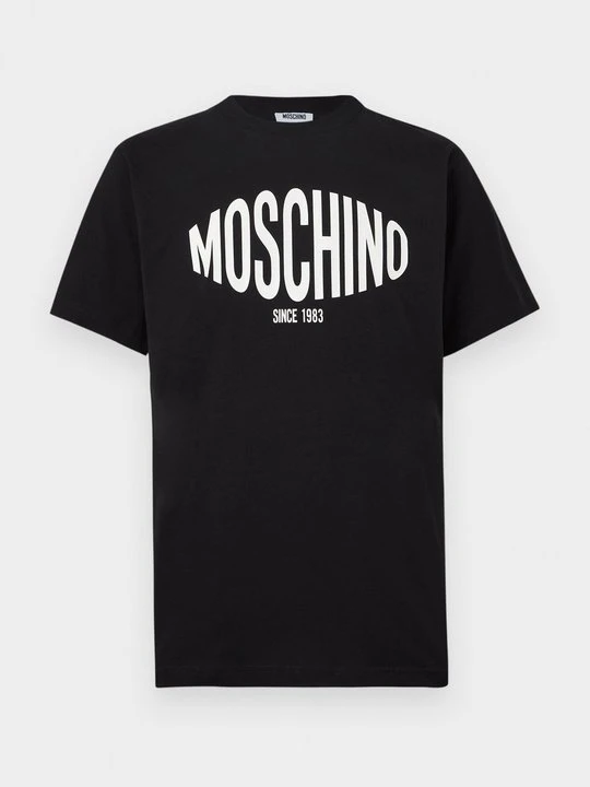 Zdjęcie produktu T-shirt z nadrukiem MOSCHINO czarny