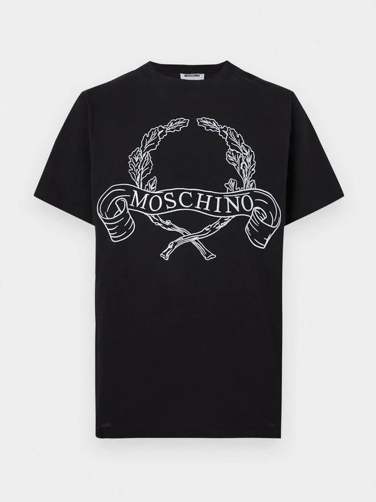 Zdjęcie produktu T-shirt z nadrukiem MOSCHINO czarny