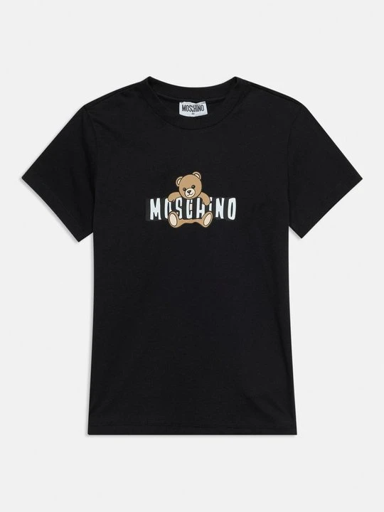 Zdjęcie produktu T-shirt z nadrukiem MOSCHINO czarny