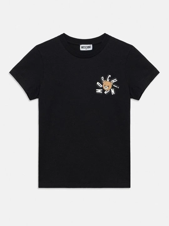 Zdjęcie produktu T-shirt z nadrukiem MOSCHINO czarny