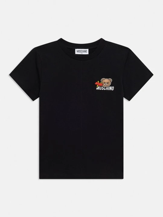 Zdjęcie produktu T-shirt z nadrukiem MOSCHINO czarny