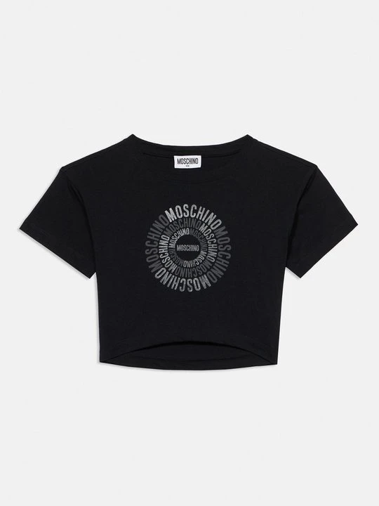 Zdjęcie produktu T-shirt z nadrukiem MOSCHINO czarny