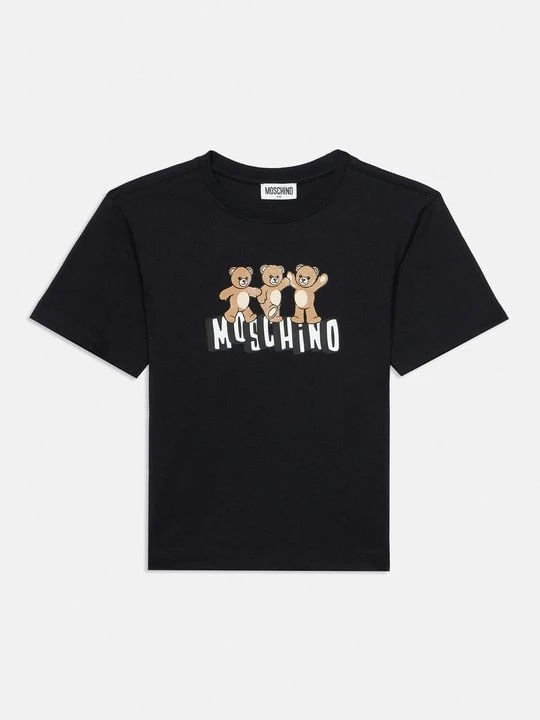 Zdjęcie produktu T-shirt z nadrukiem MOSCHINO czarny