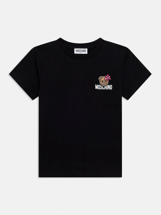 Zdjęcie produktu T-shirt z nadrukiem MOSCHINO czarny