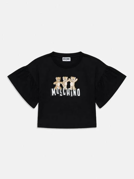 Zdjęcie produktu T-shirt z nadrukiem MOSCHINO czarny