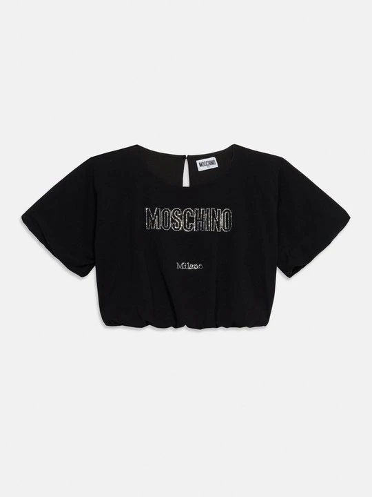 Zdjęcie produktu T-shirt z nadrukiem MOSCHINO czarny