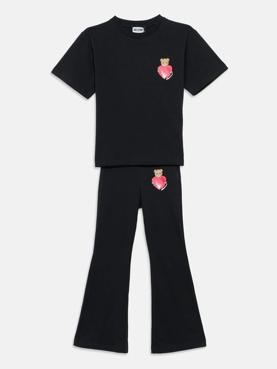 Zdjęcie produktu T-shirt z nadrukiem MOSCHINO czarny