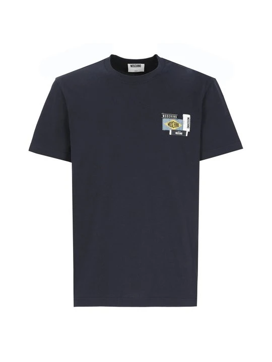Zdjęcie produktu T-shirt z nadrukiem MOSCHINO czarny