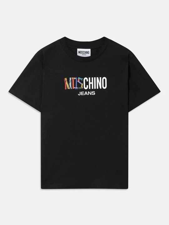 Zdjęcie produktu T-shirt z nadrukiem MOSCHINO czarny