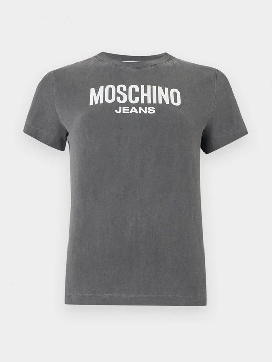 Zdjęcie produktu T-shirt z nadrukiem MOSCHINO szary