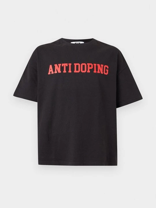 Zdjęcie produktu T-shirt z nadrukiem MSGM czarny