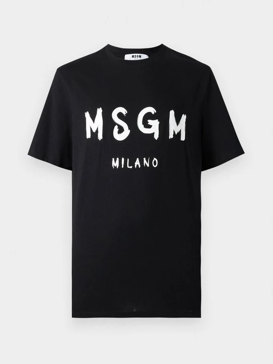 Zdjęcie produktu T-shirt z nadrukiem MSGM czarny