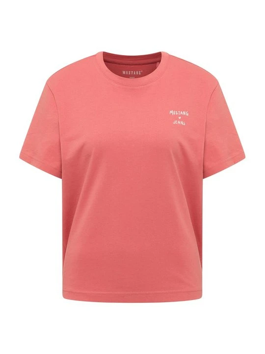 Zdjęcie produktu T-shirt z nadrukiem Mustang jasnoróżowy