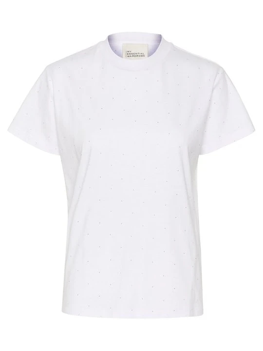 Zdjęcie produktu T-shirt z nadrukiem My Essential Wardrobe biały
