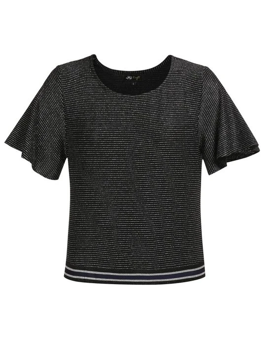 Zdjęcie produktu T-shirt z nadrukiem MYMO czarny