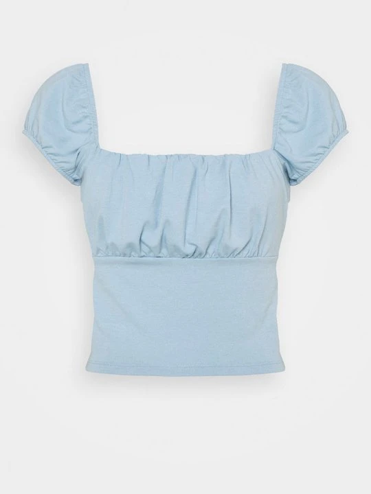 Zdjęcie produktu T-shirt z nadrukiem NA-KD jasnoniebieski
