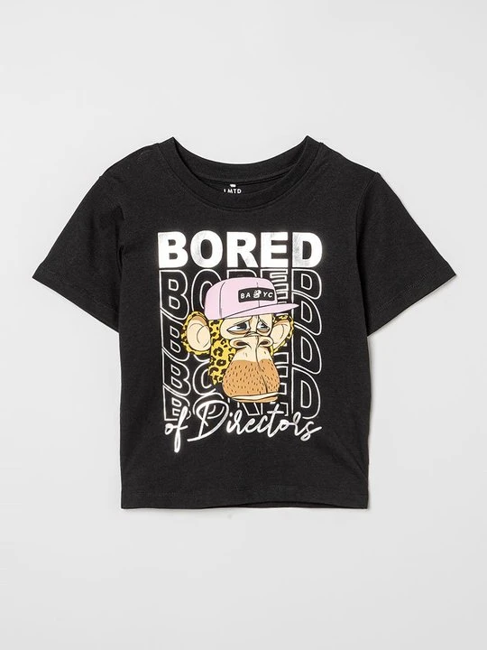Zdjęcie produktu T-shirt z nadrukiem NAME IT czarny