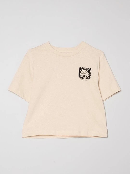 Zdjęcie produktu T-shirt z nadrukiem NAME IT beżowy