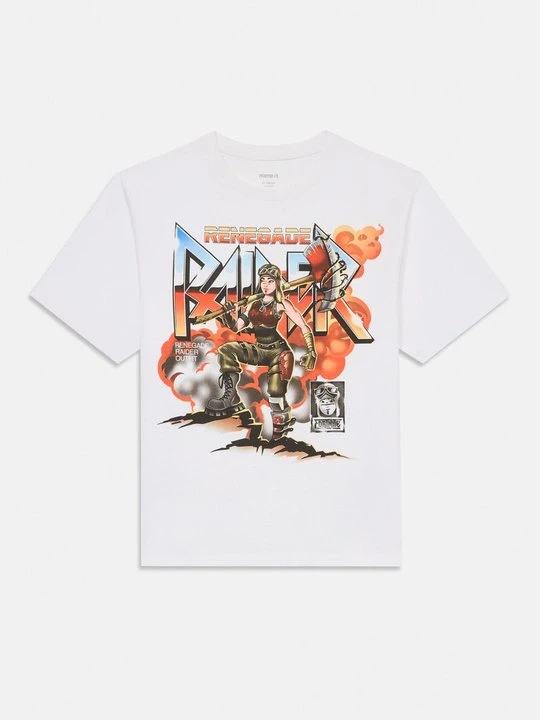Zdjęcie produktu T-shirt z nadrukiem NAME IT biały