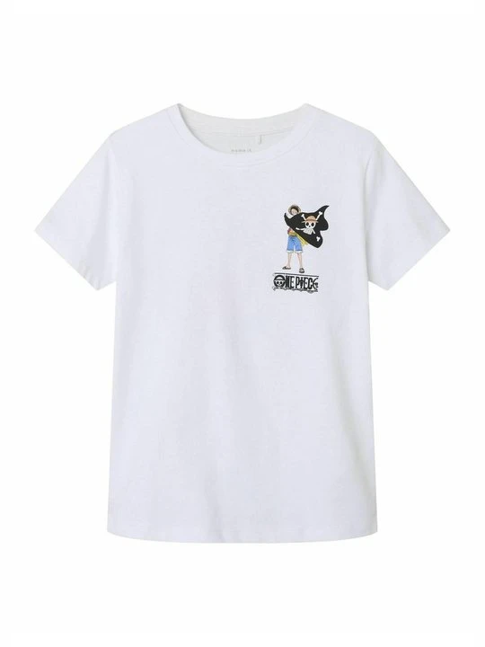 Zdjęcie produktu T-shirt z nadrukiem NAME IT mleczny