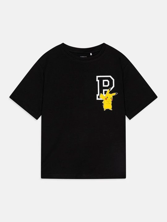 Zdjęcie produktu T-shirt z nadrukiem NAME IT czarny