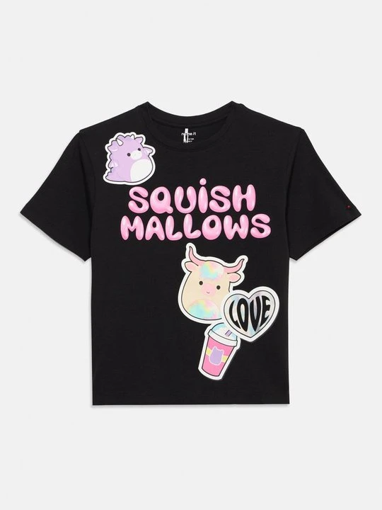 Zdjęcie produktu T-shirt z nadrukiem NAME IT czarny