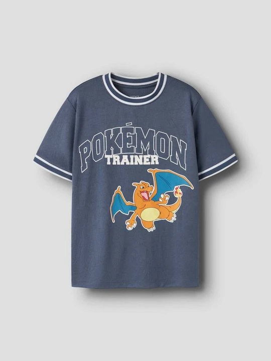 Zdjęcie produktu T-shirt z nadrukiem NAME IT niebieski
