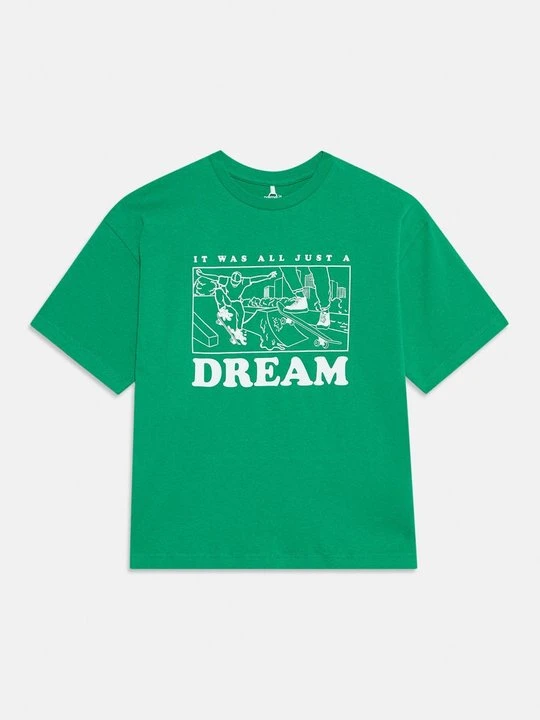 Zdjęcie produktu T-shirt z nadrukiem NAME IT zielony