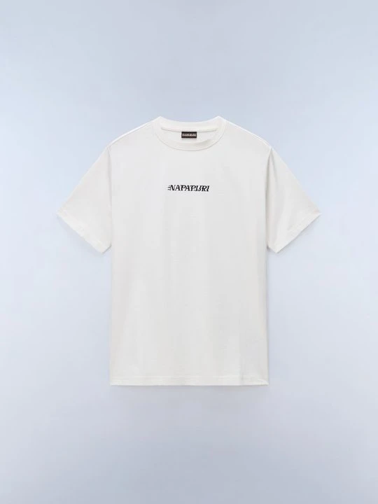 Zdjęcie produktu T-shirt z nadrukiem Napapijri biały