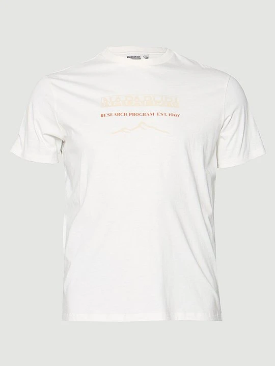 Zdjęcie produktu T-shirt z nadrukiem Napapijri biały