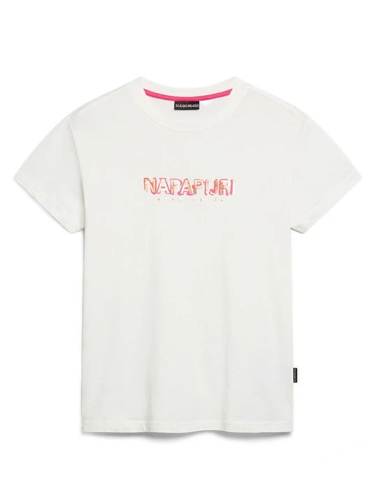 Zdjęcie produktu T-shirt z nadrukiem Napapijri biały