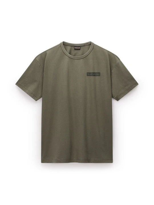 Zdjęcie produktu T-shirt z nadrukiem Napapijri jasnozielony