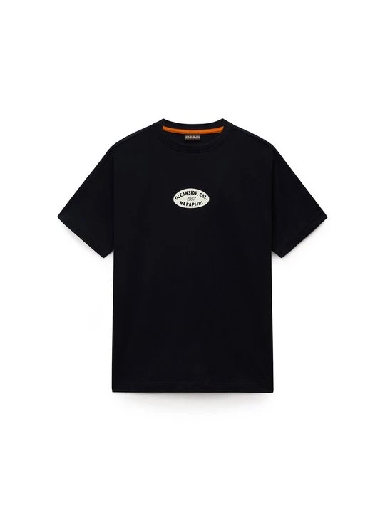 Zdjęcie produktu T-shirt z nadrukiem Napapijri czarny