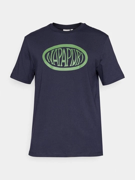 Zdjęcie produktu T-shirt z nadrukiem Napapijri granatowy