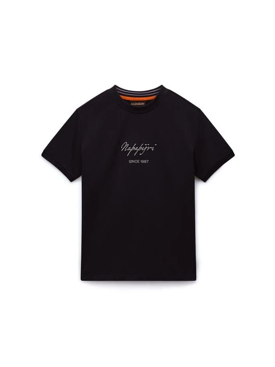 Zdjęcie produktu T-shirt z nadrukiem Napapijri czarny