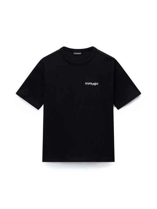 Zdjęcie produktu T-shirt z nadrukiem Napapijri czarny