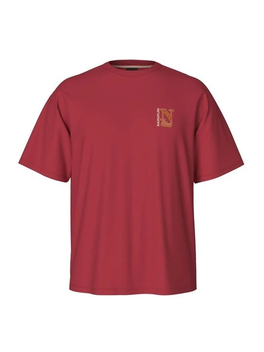 Zdjęcie produktu T-shirt z nadrukiem Napapijri czerwony