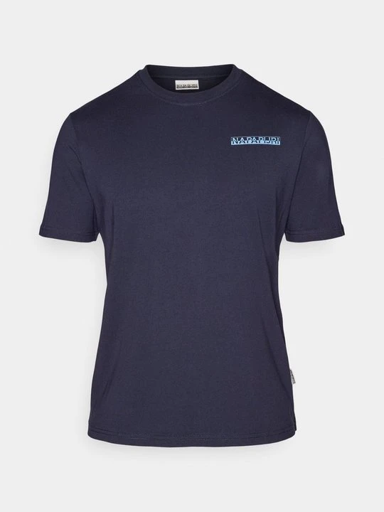 Zdjęcie produktu T-shirt z nadrukiem Napapijri granatowy